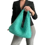 Luana Crochet Bag – Boho Tote Bag for Women – Summer Beach & Everyday Purse - Image 2